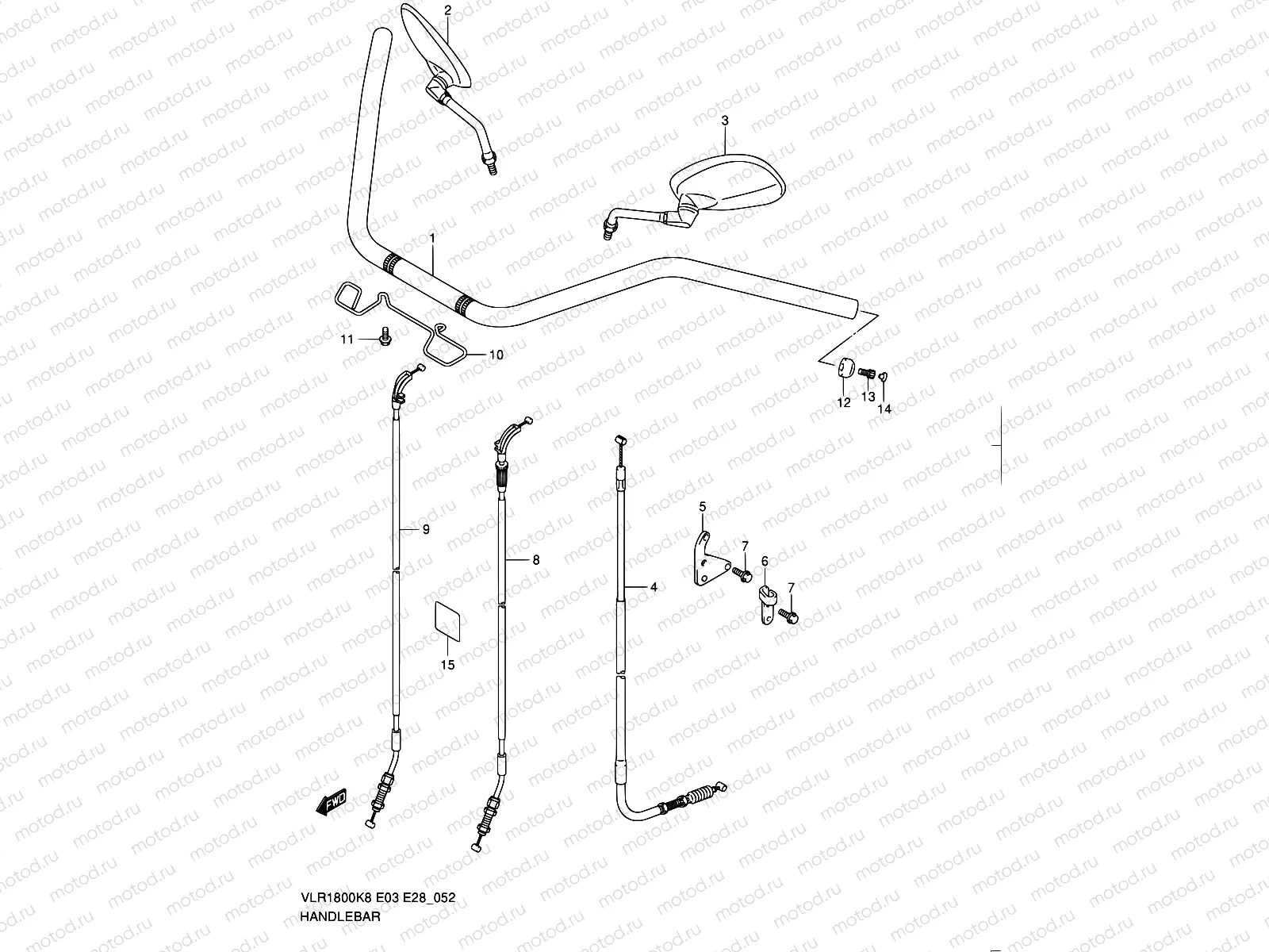 52 - HANDLEBAR