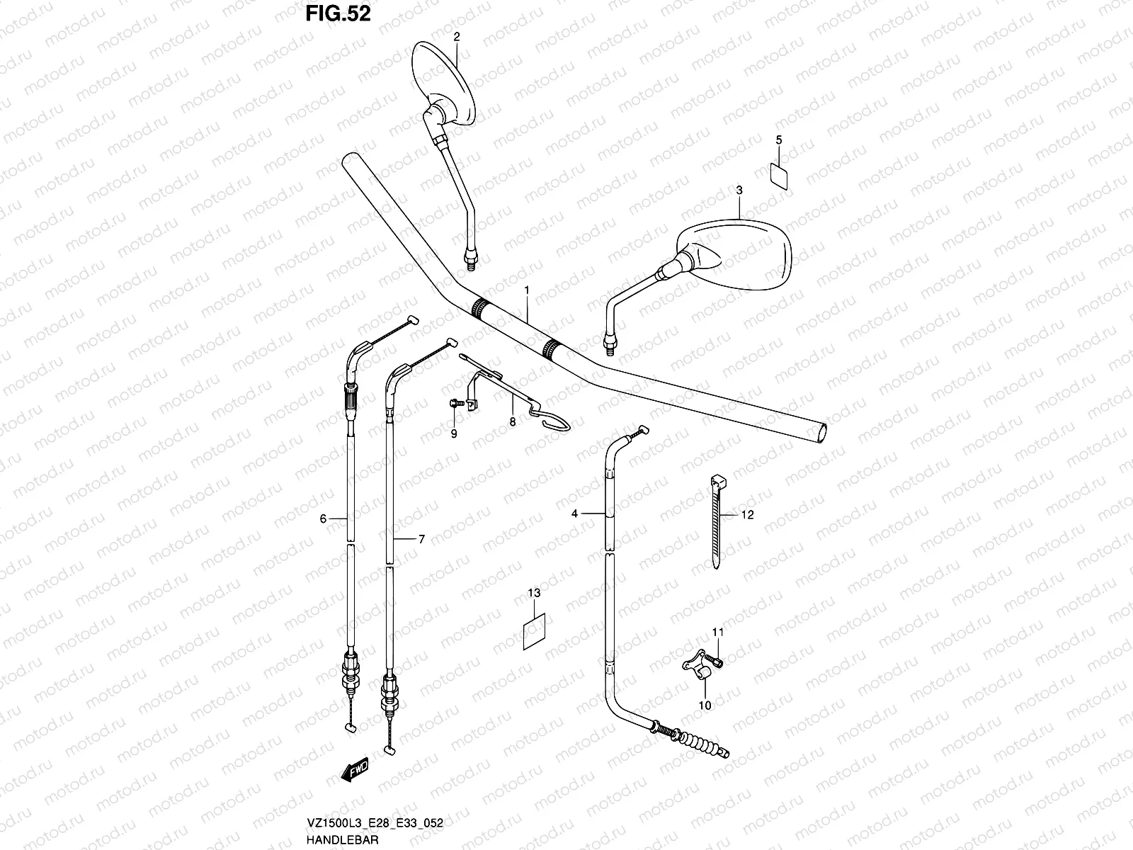 52 - HANDLEBAR