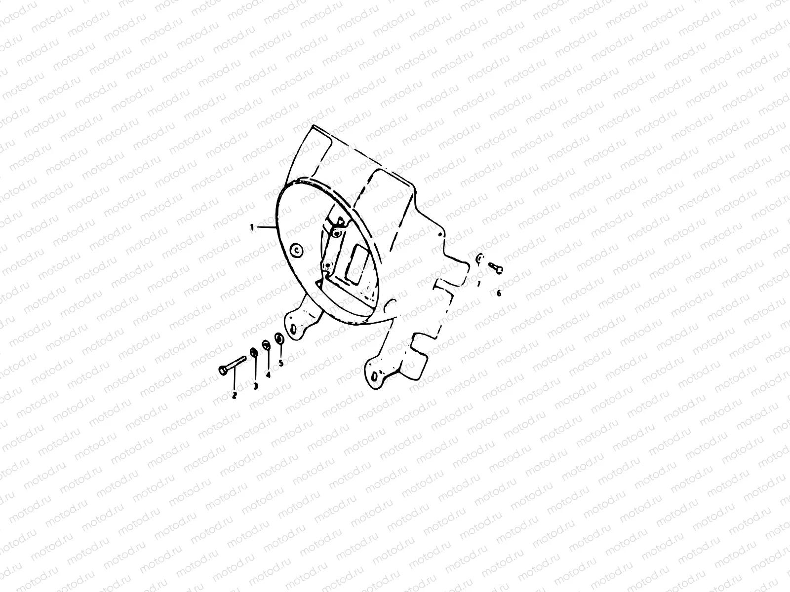 52 - HEAD LAMP HOUSING