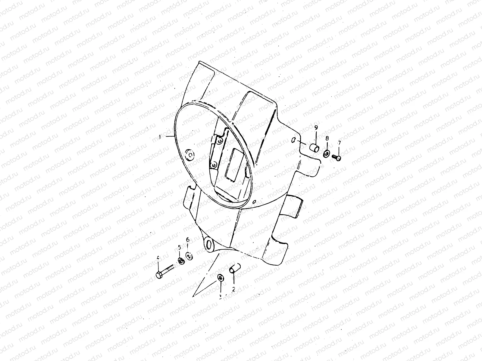 52 - HEADLAMP HOUSING