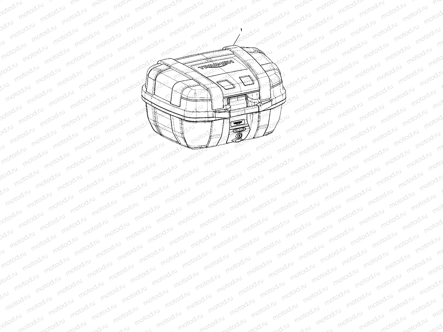 52 L top case (trekker)