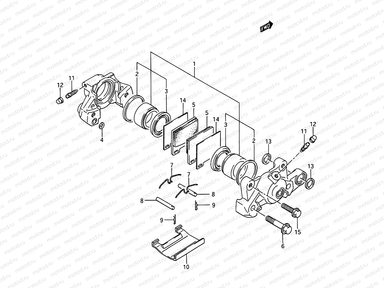 52 - REAR CALIPER