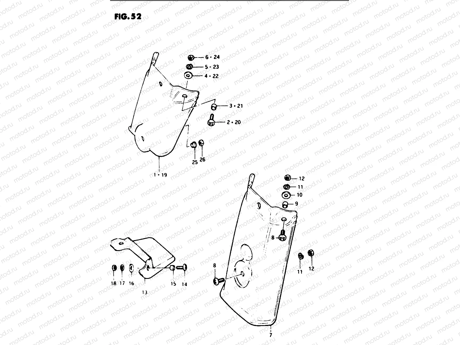 52 - REAR FENDER EXTENSION