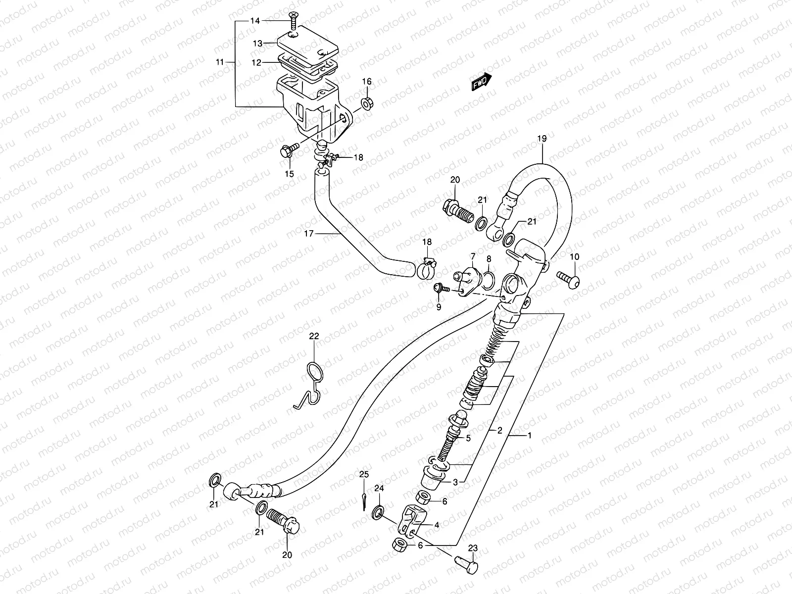 52 - REAR MASTER CYLINDER
