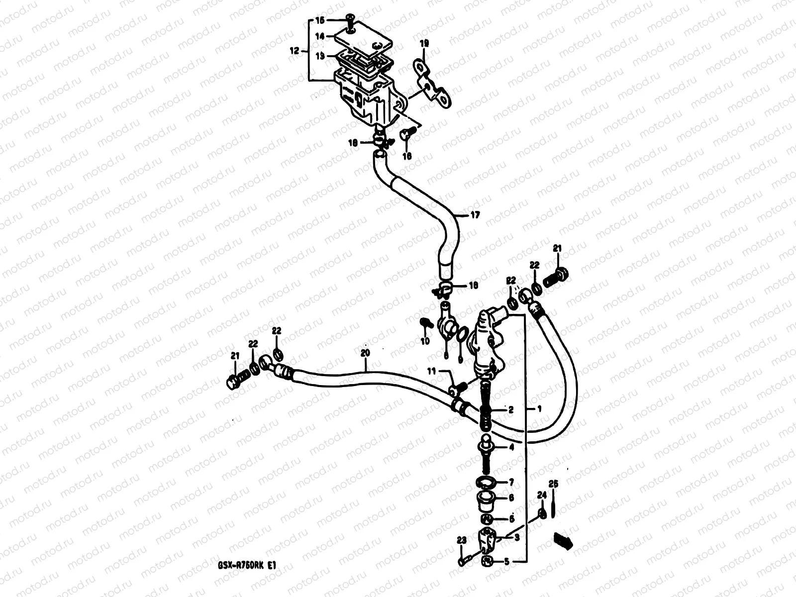 52 - REAR MASTER CYLINDER
