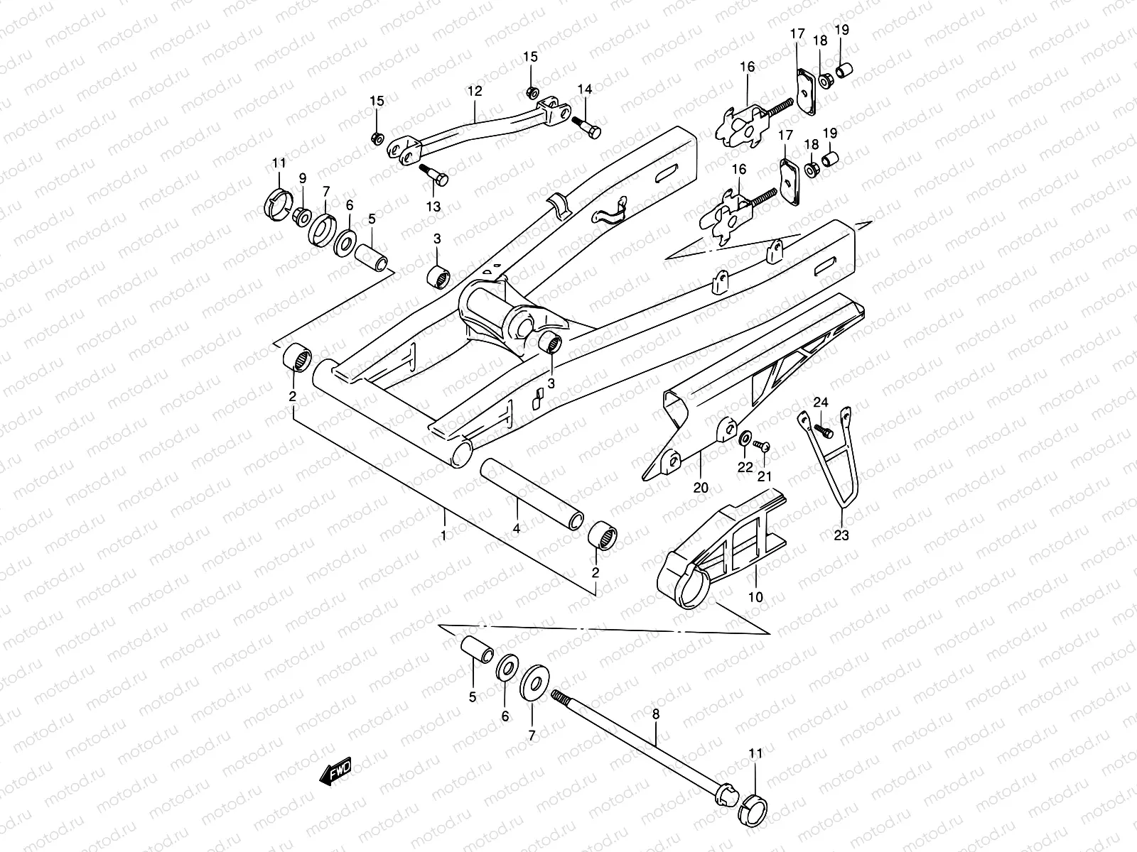 52 - REAR SWINGING ARM