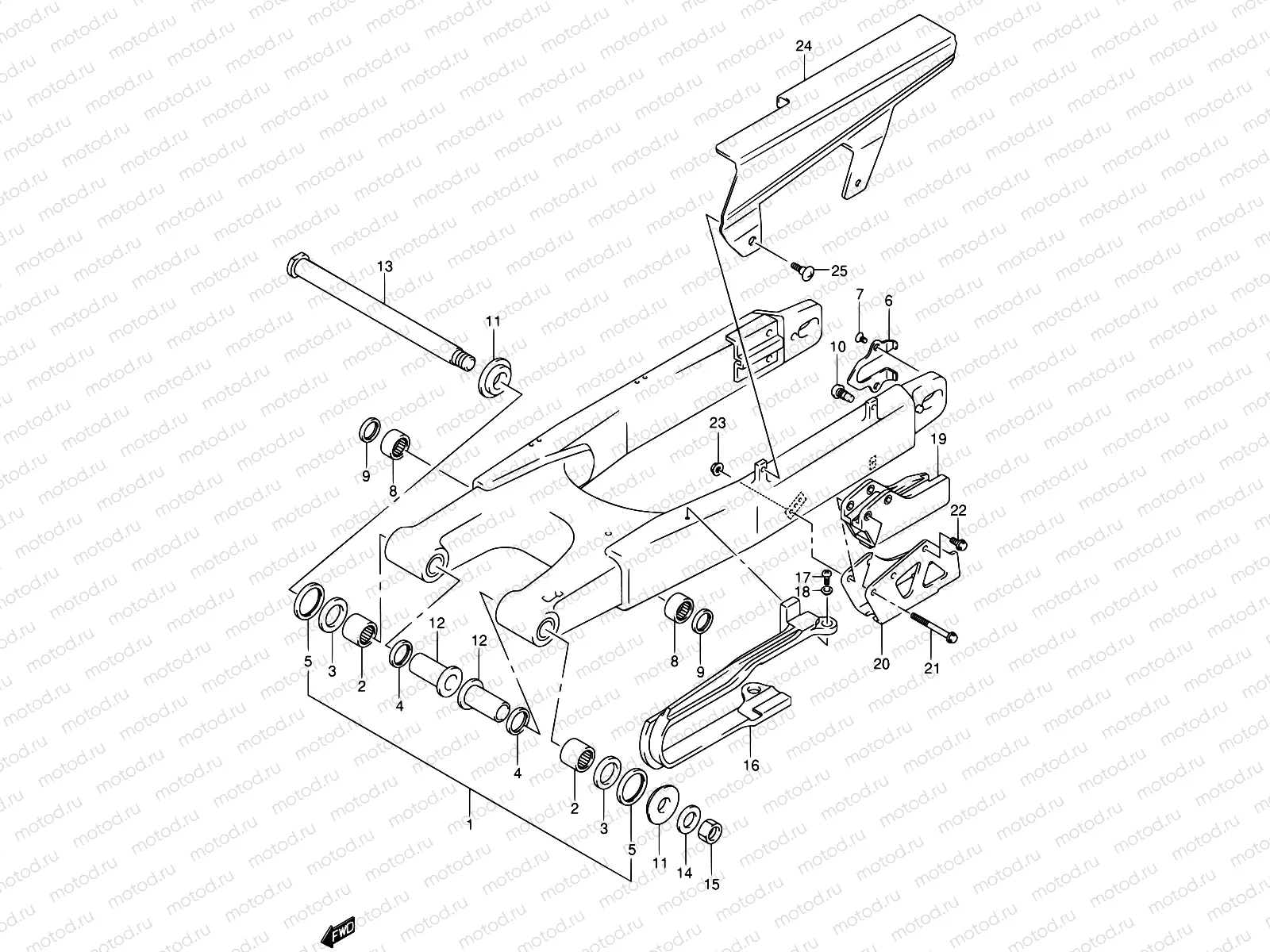 52 - REAR SWINGING ARM