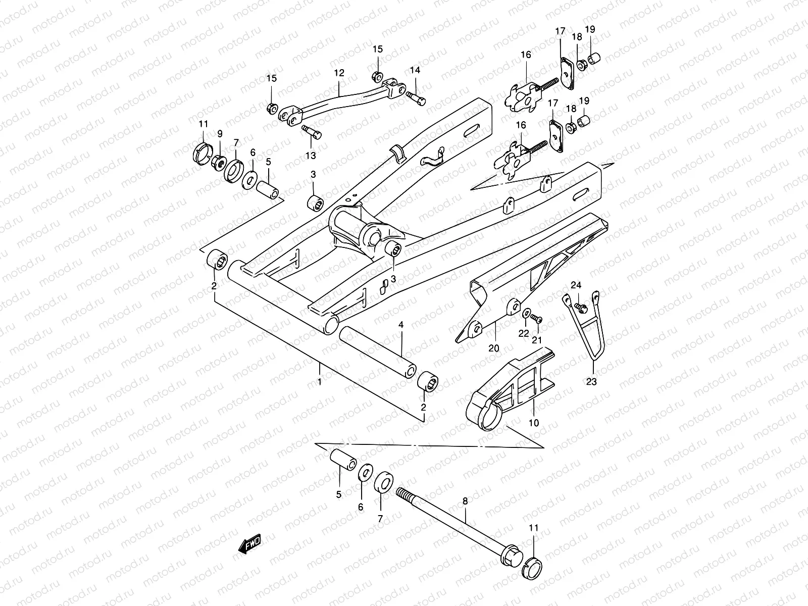 52 - REAR SWINGING ARM