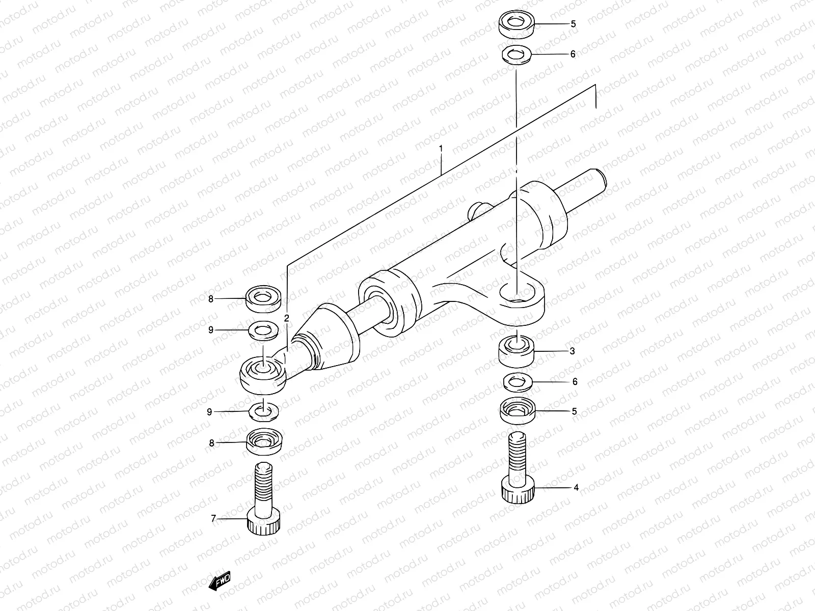 52 - STEERING DAMPER