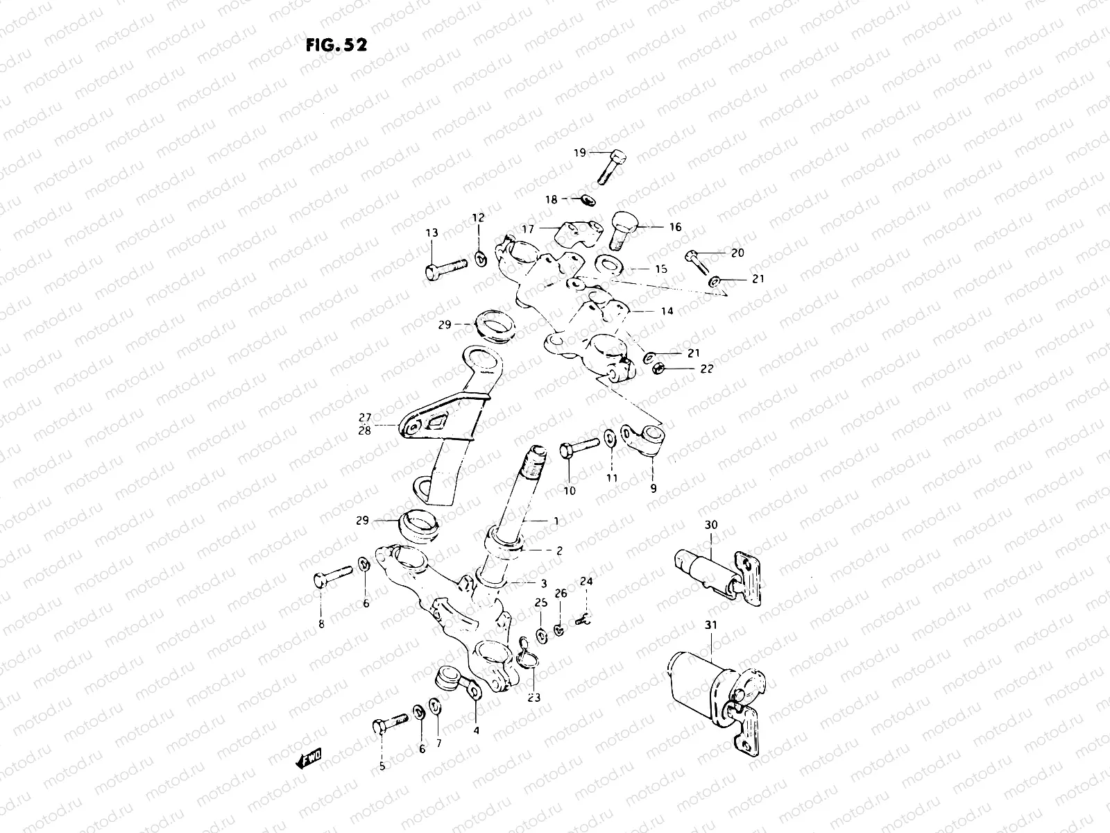 52 - STEERING STEM