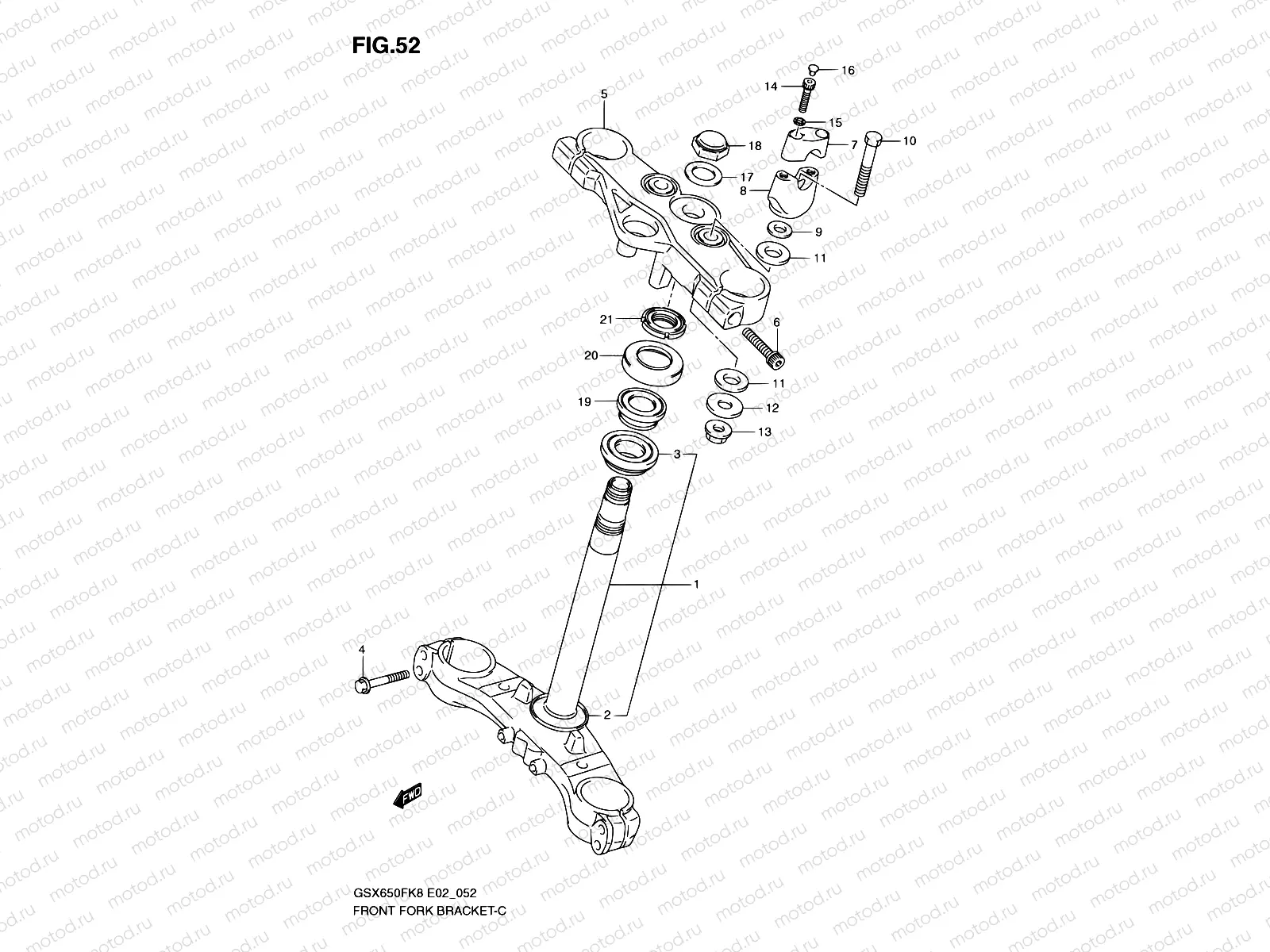 52 - STEERING STEM