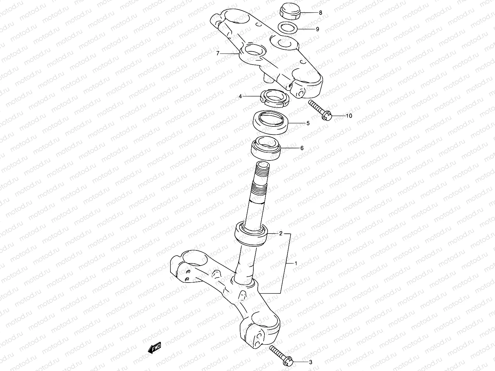 52 - STEERING STEM