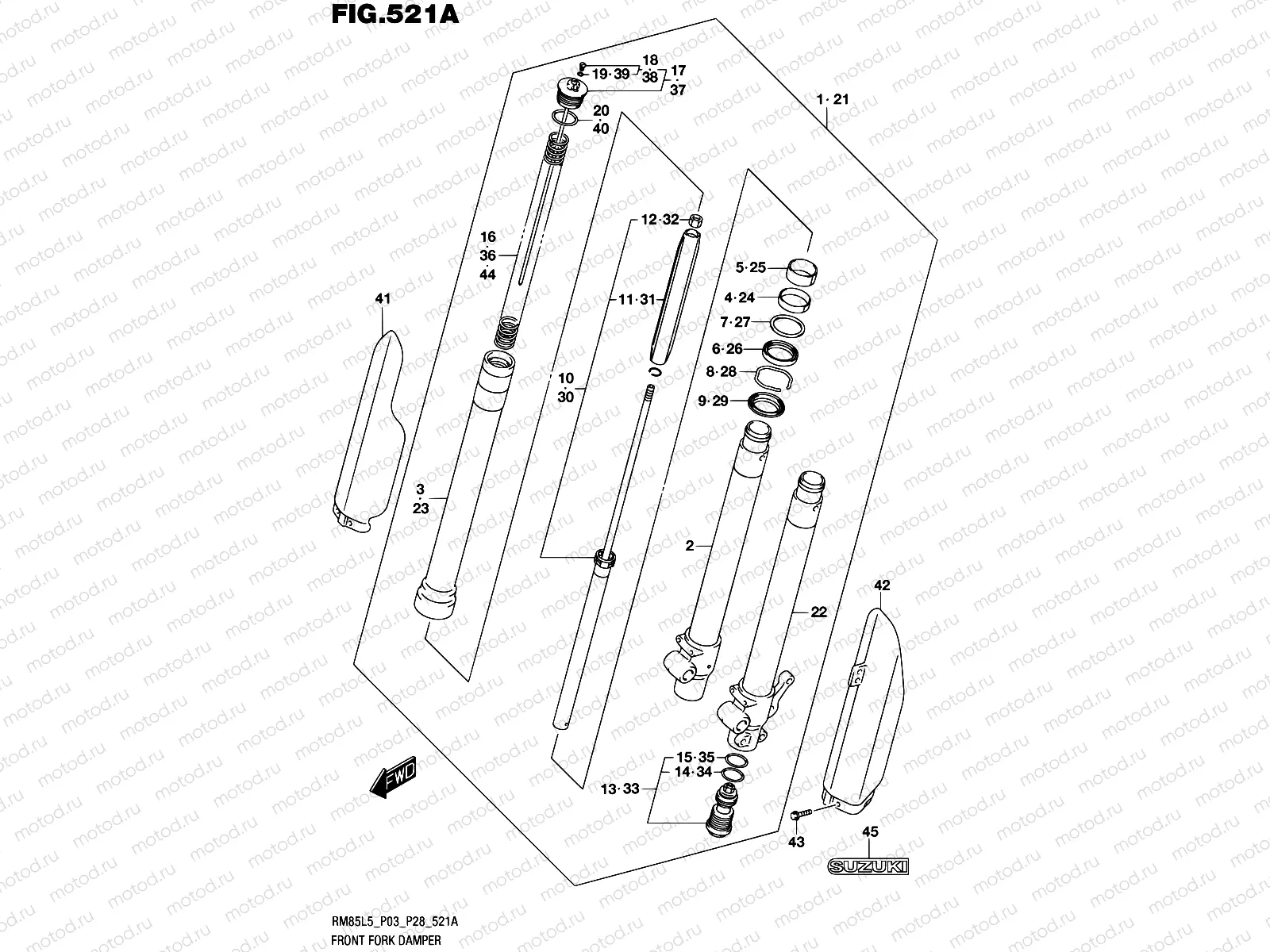 521A - FRONT FORK DAMPER