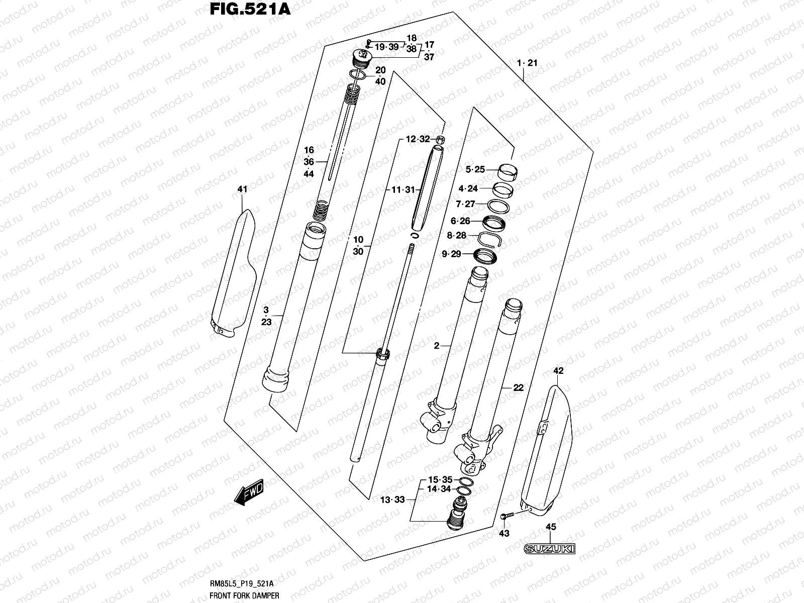 521A - FRONT FORK DAMPER