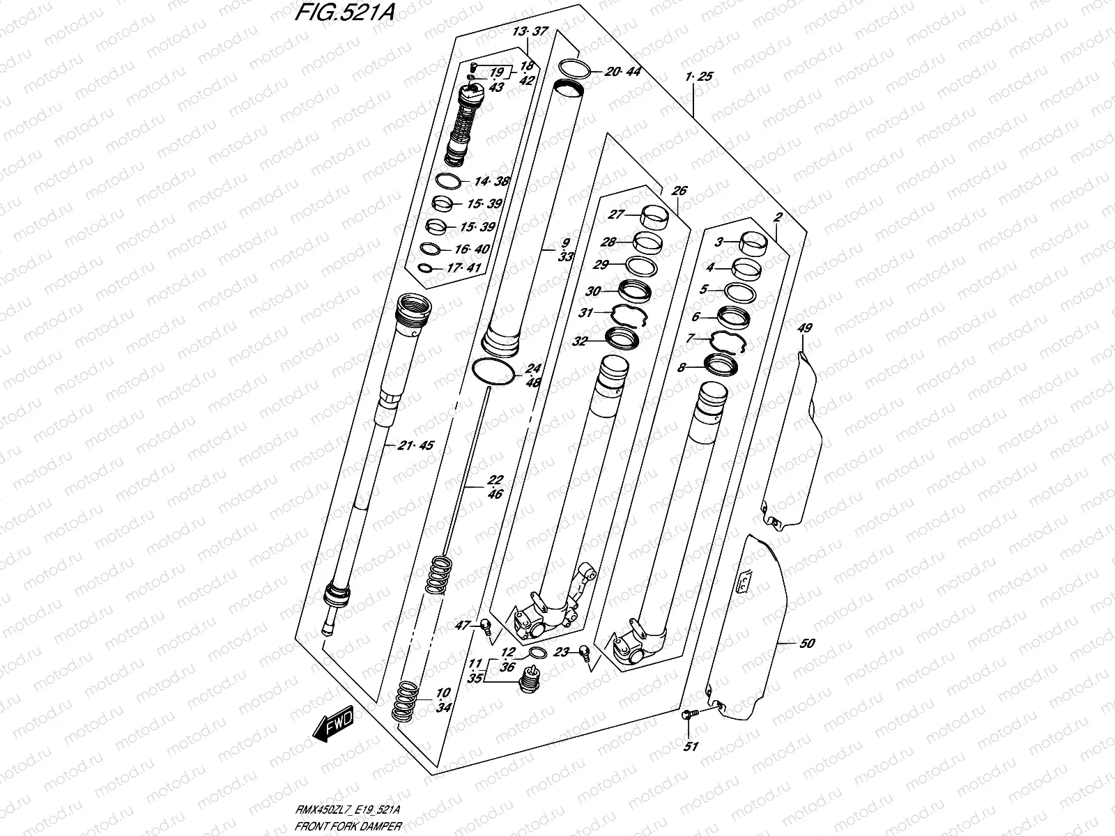 521A - FRONT FORK DAMPER