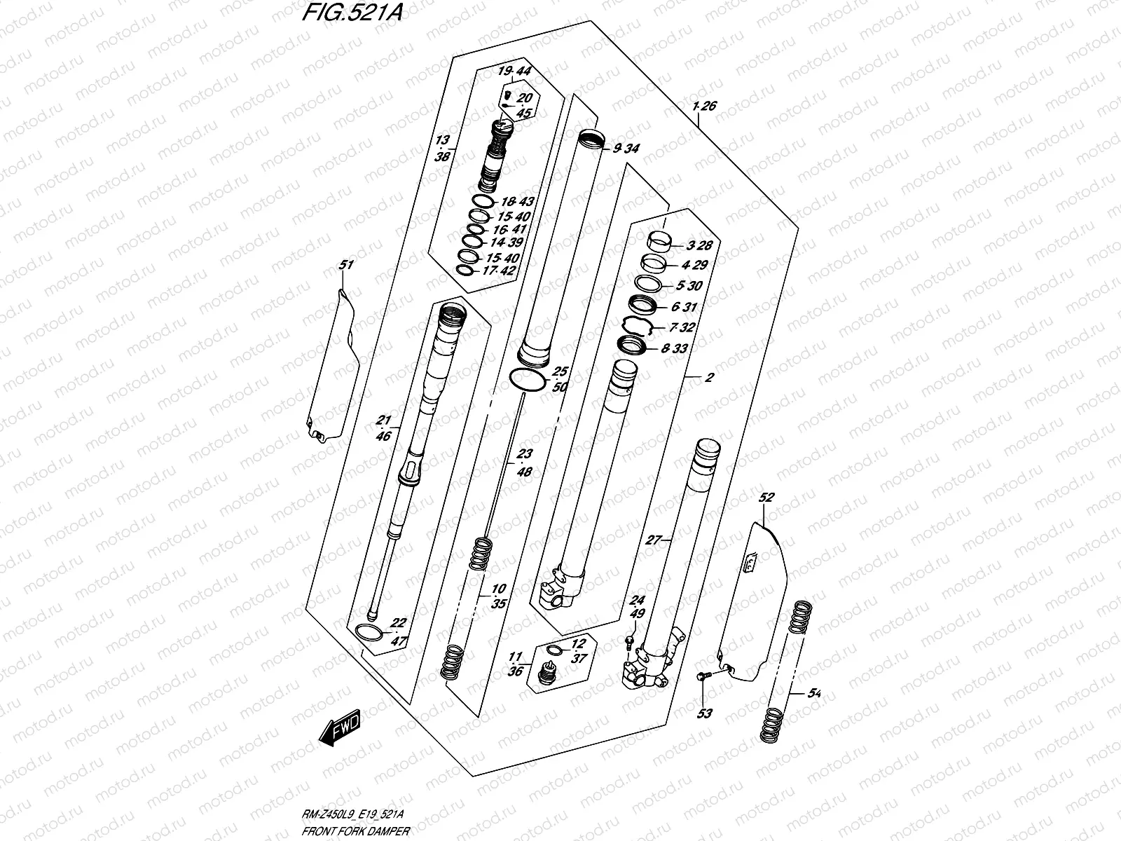521A - FRONT FORK DAMPER