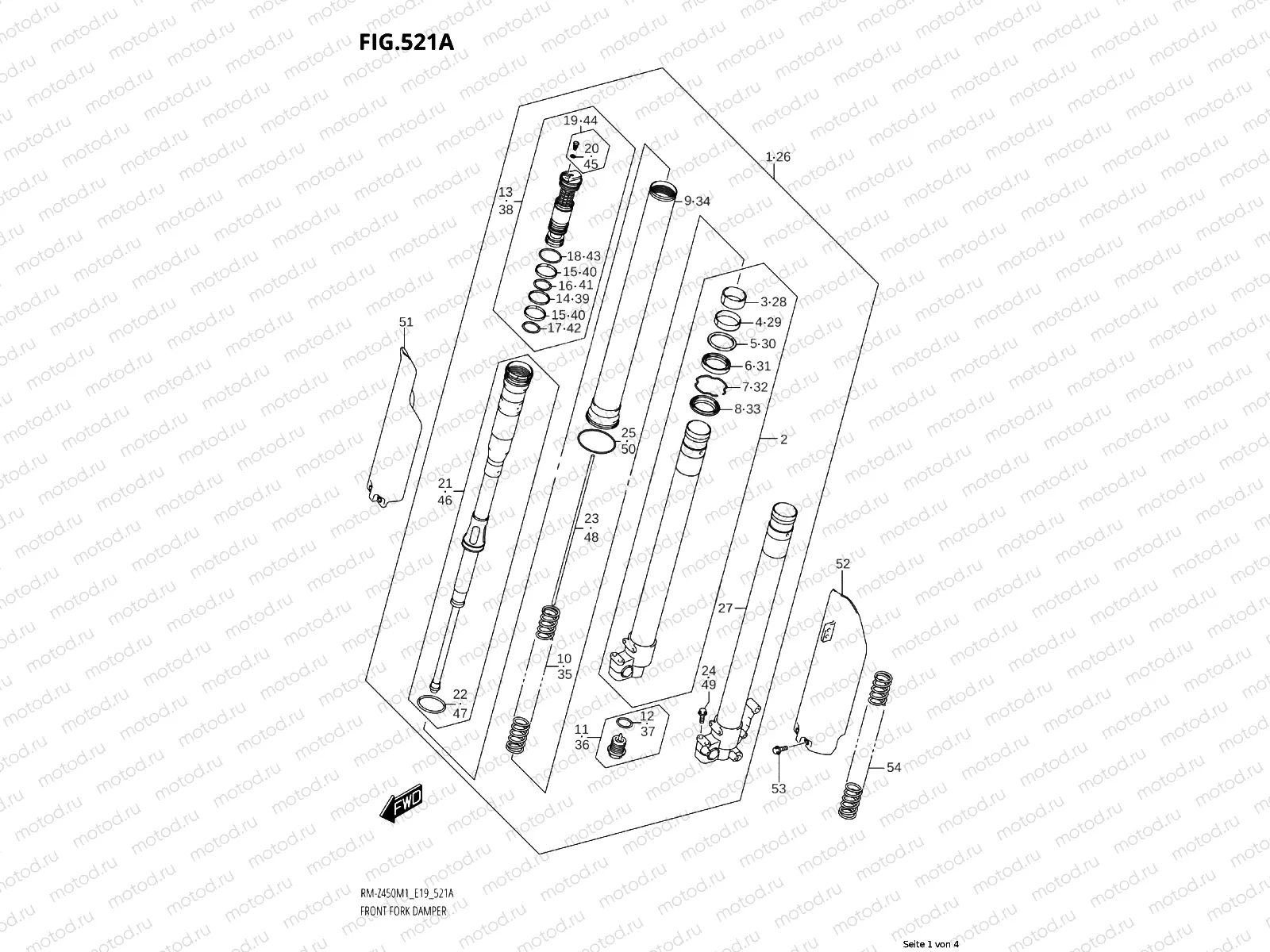 521A - FRONT FORK DAMPER