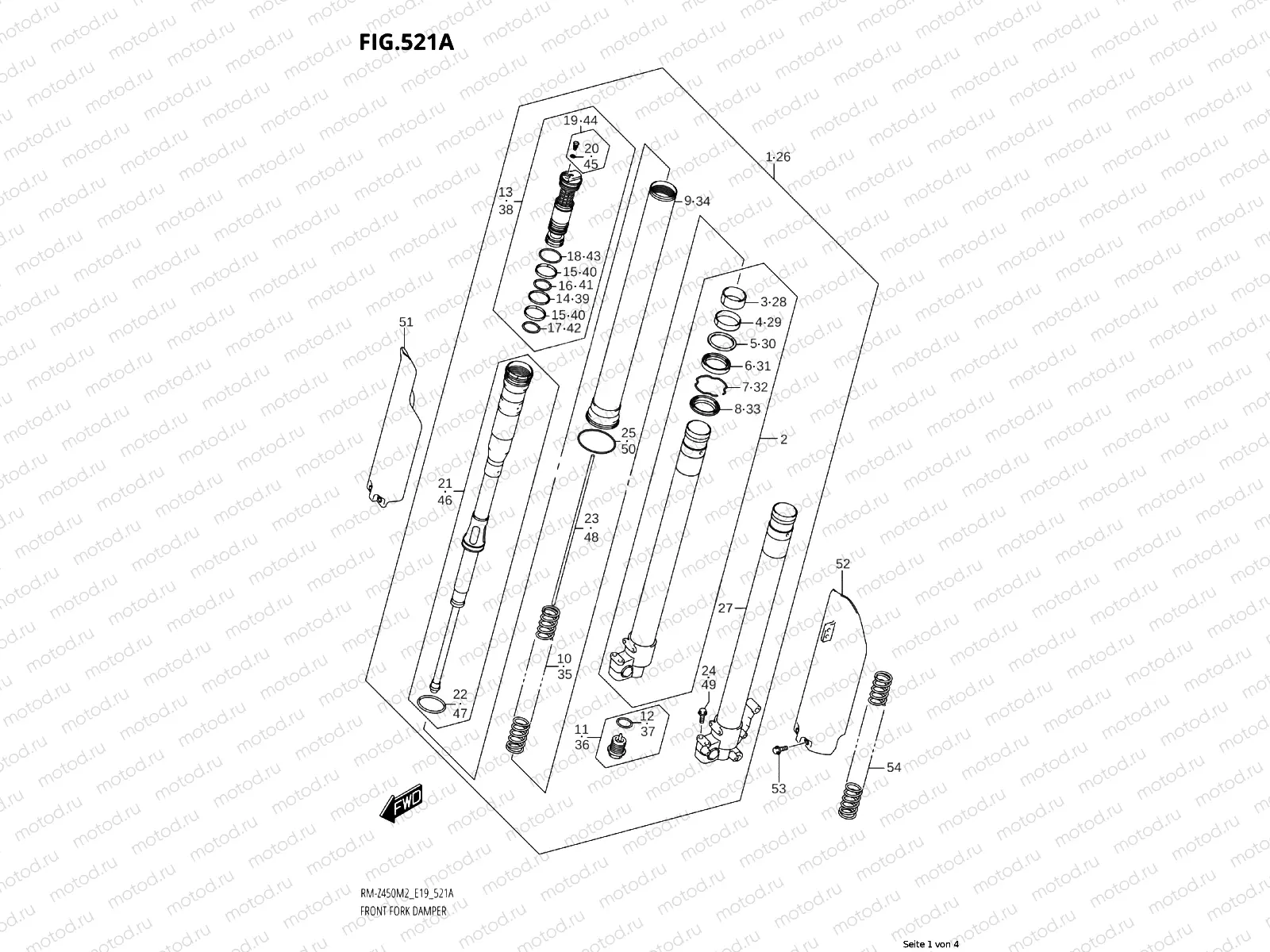 521A - FRONT FORK DAMPER