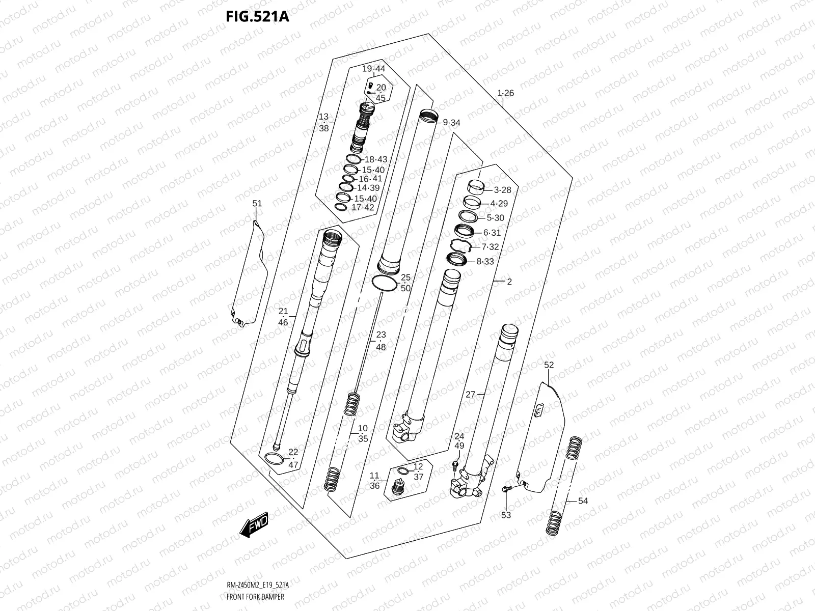 521A - FRONT FORK DAMPER