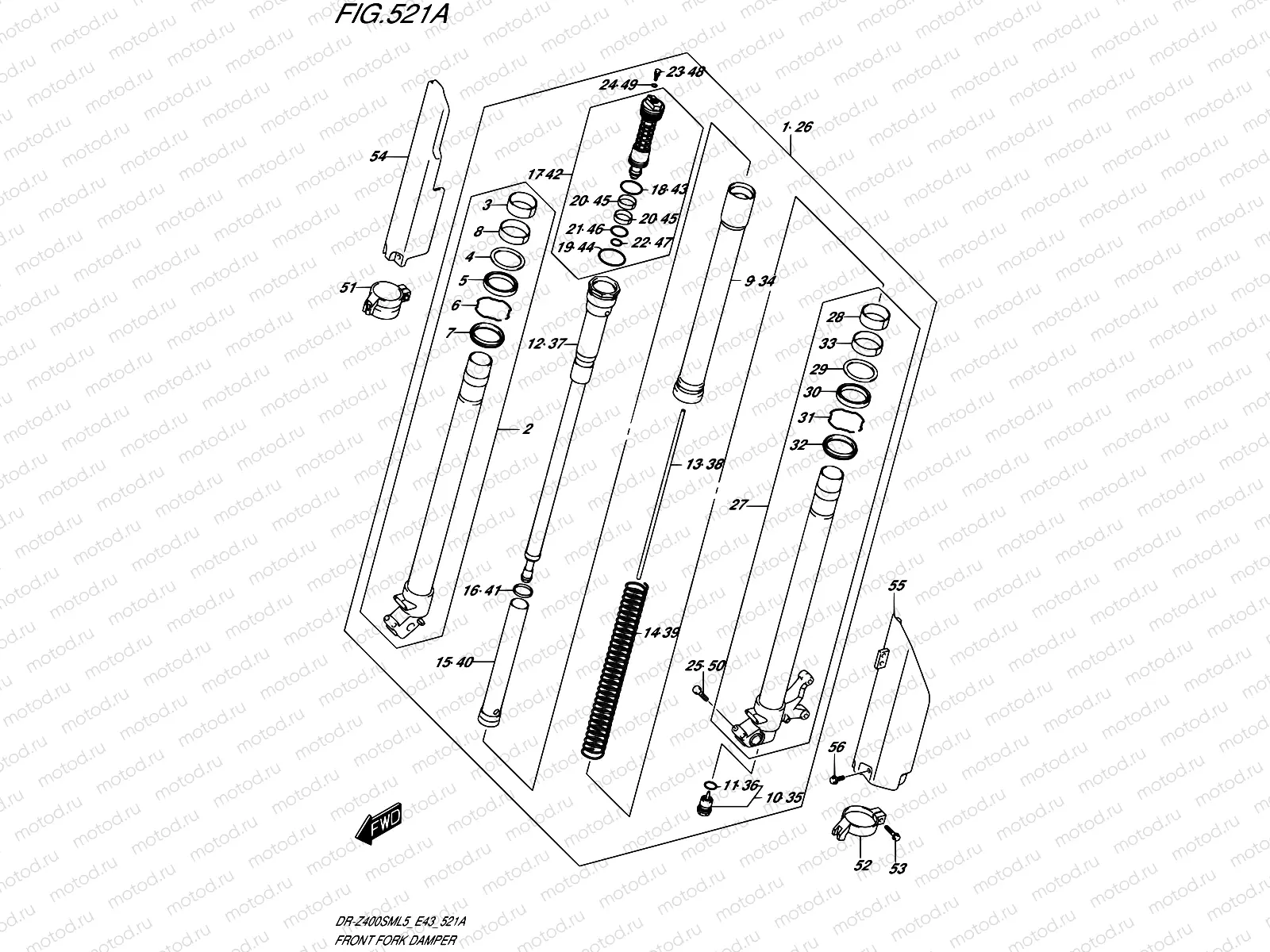 521A - FRONT FORK DAMPER
