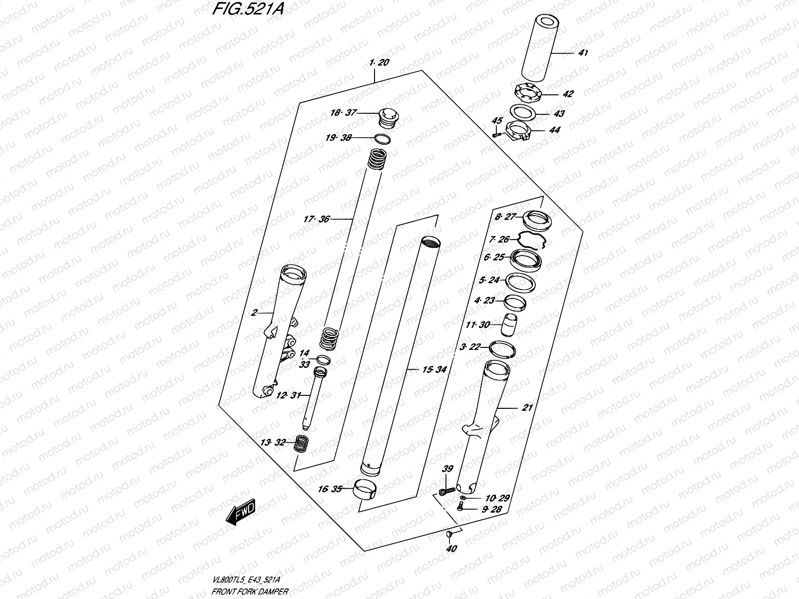 521A - FRONT FORK DAMPER