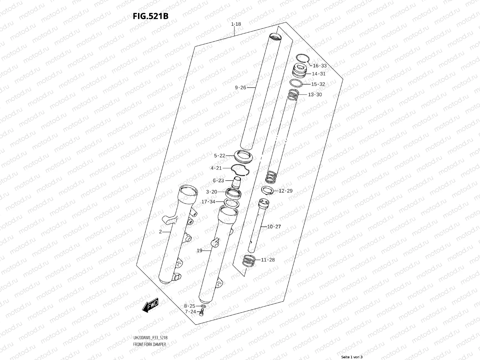 521B - FRONT DAMPER