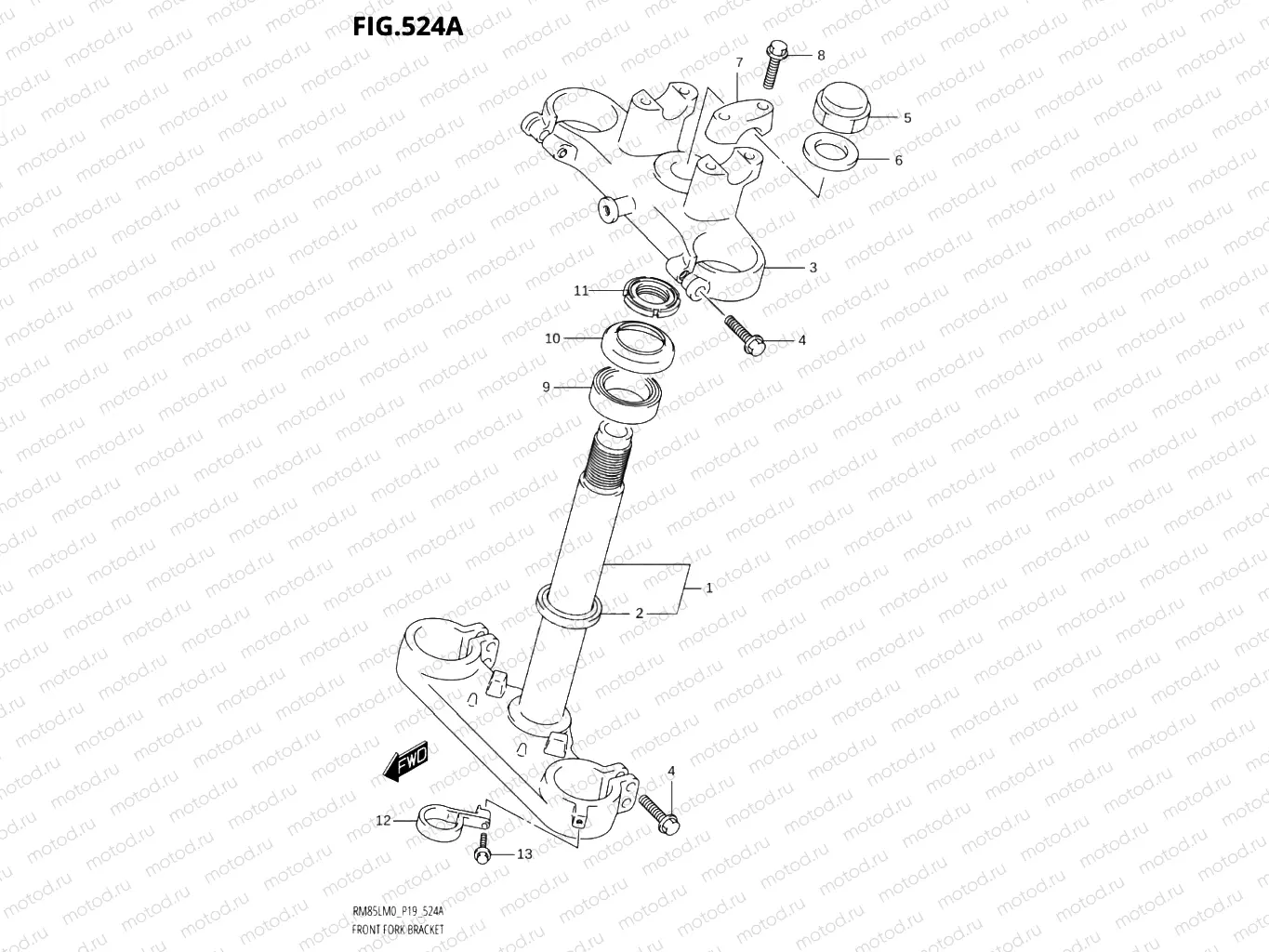 524A - STEM, STEERING