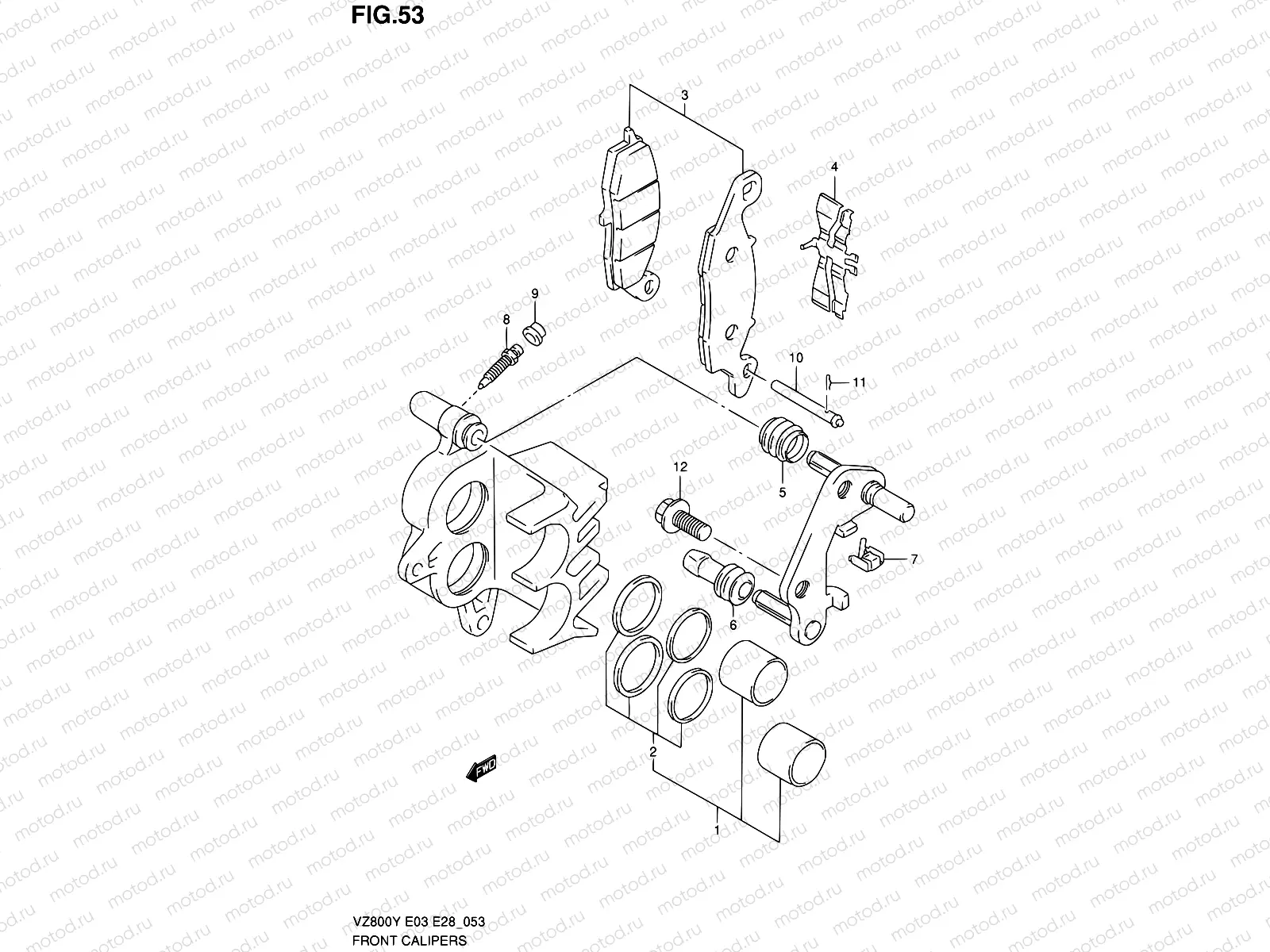 53 - FRONT CALIPER