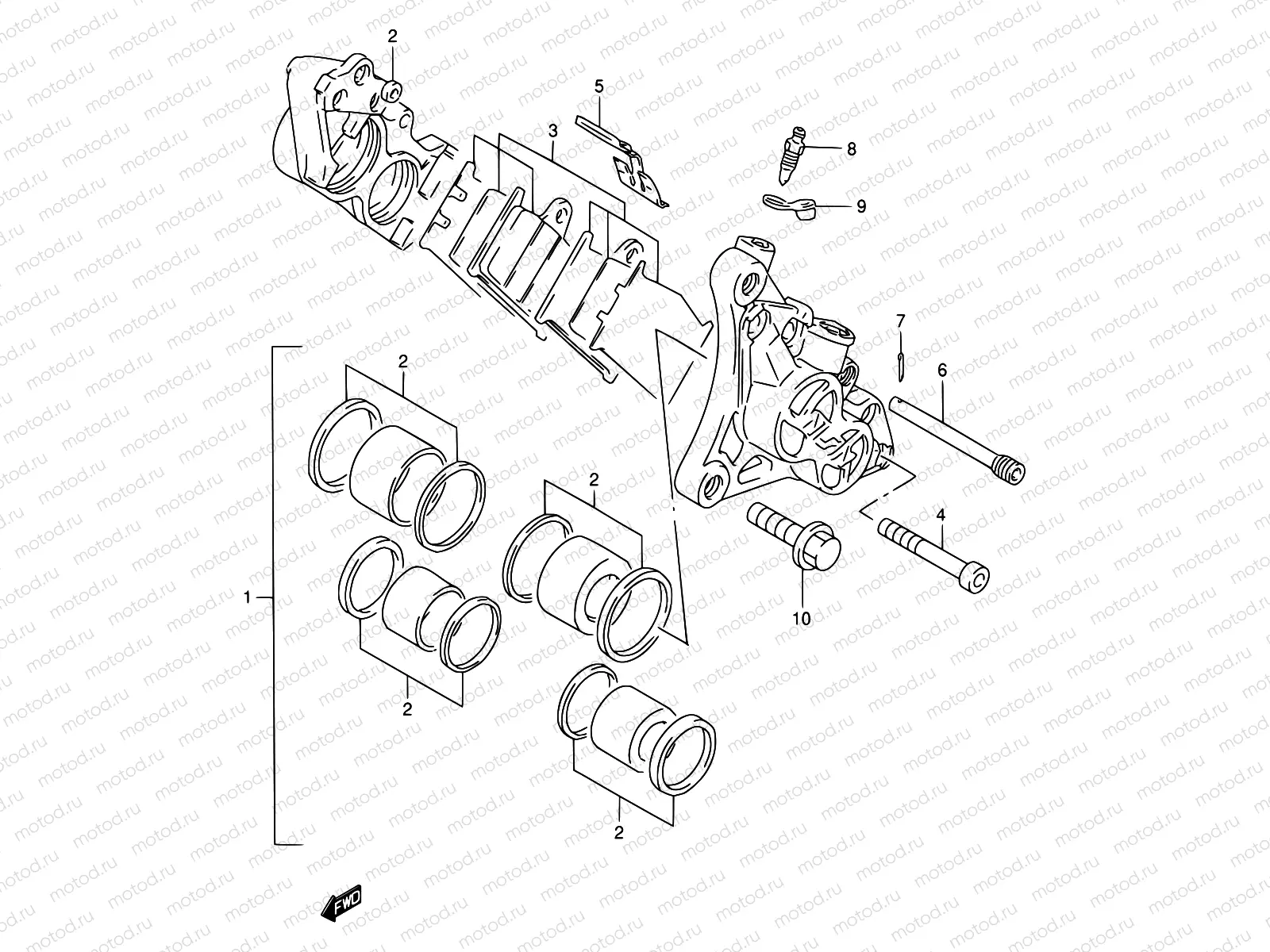 53 - FRONT CALIPERS