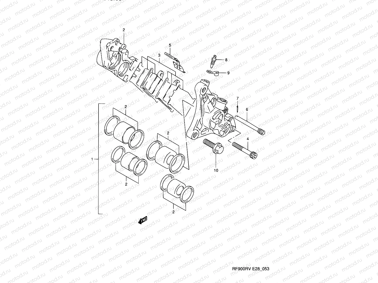 53 - FRONT CALIPERS