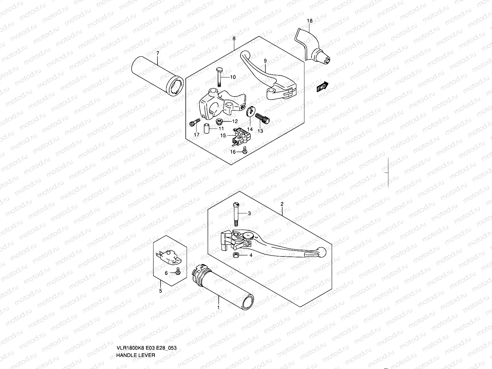 53 - HANDLE LEVER