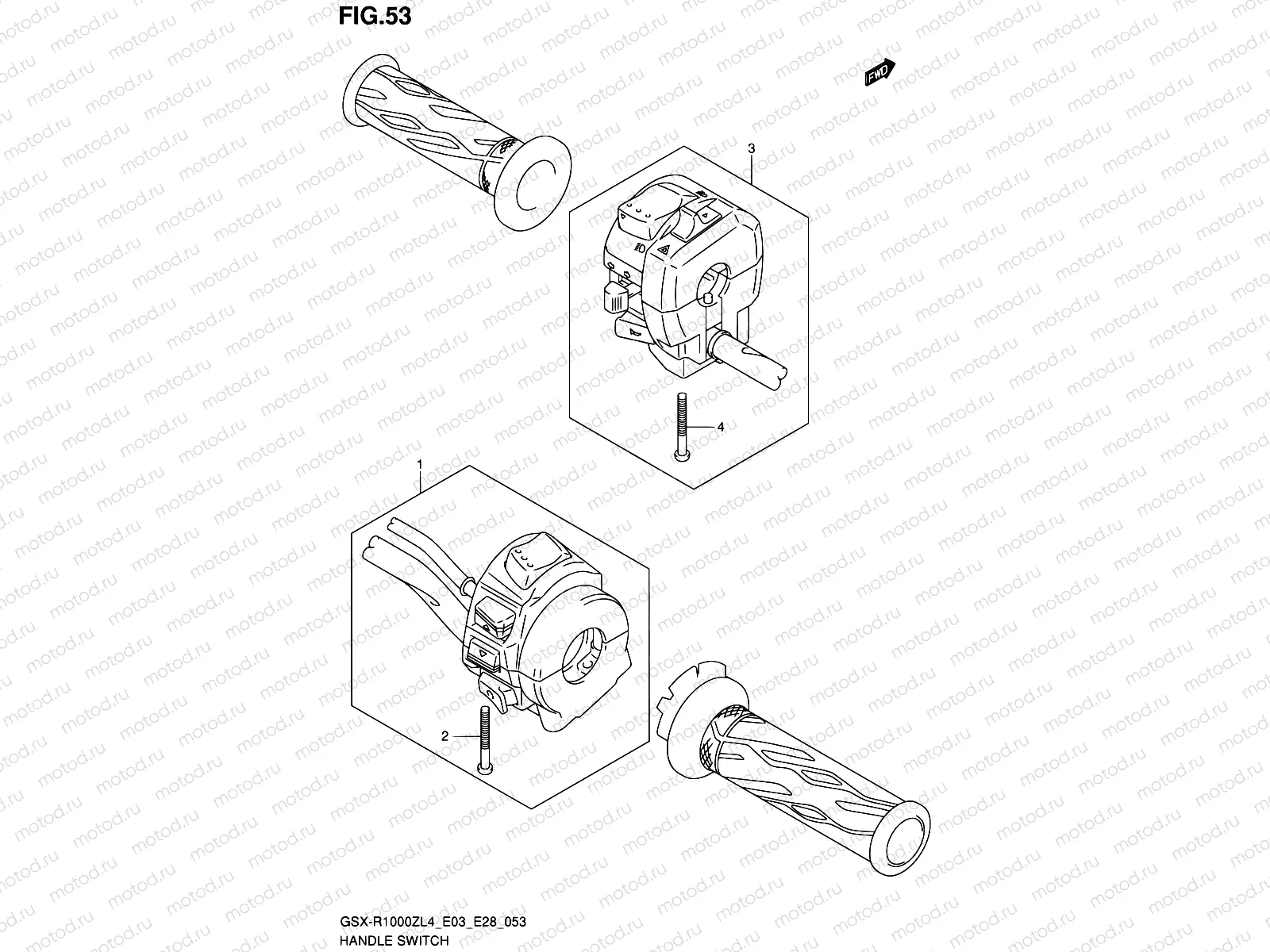 53 - HANDLE SWITCH