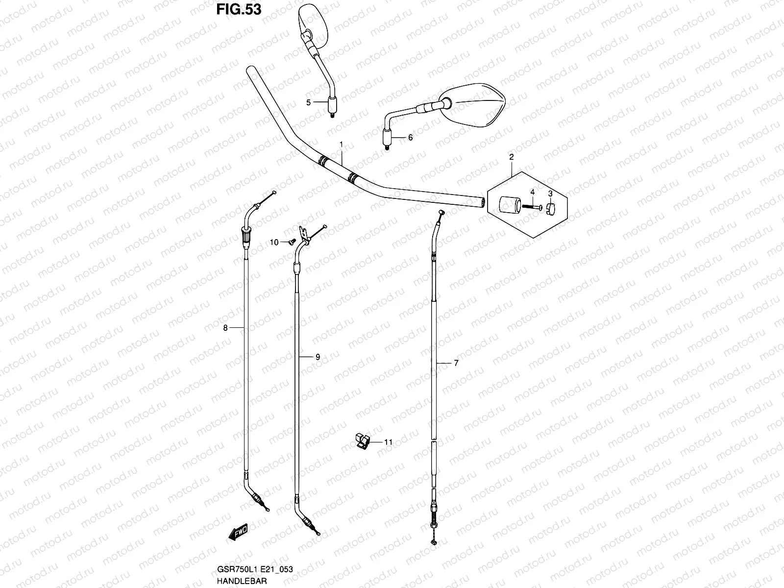 53 - HANDLEBAR