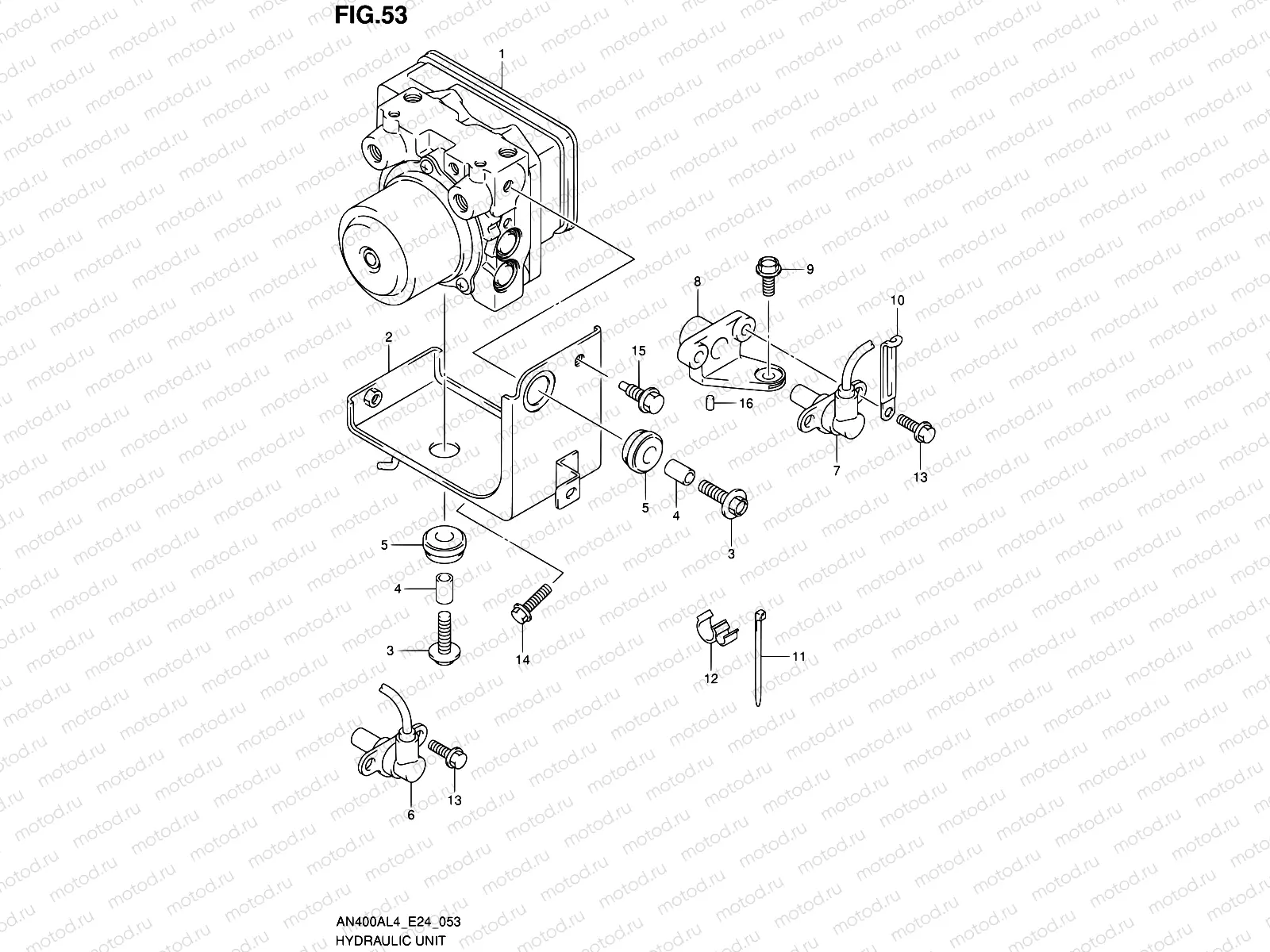 53 - HYDRAULIC UNIT