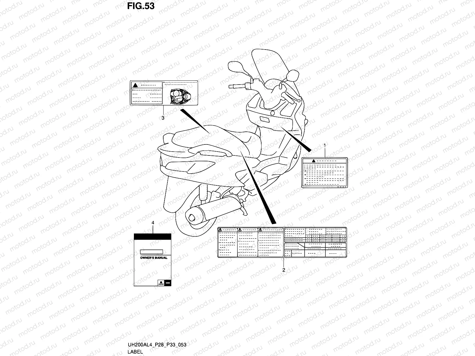 53 - LABEL (UH200AL4 P28)