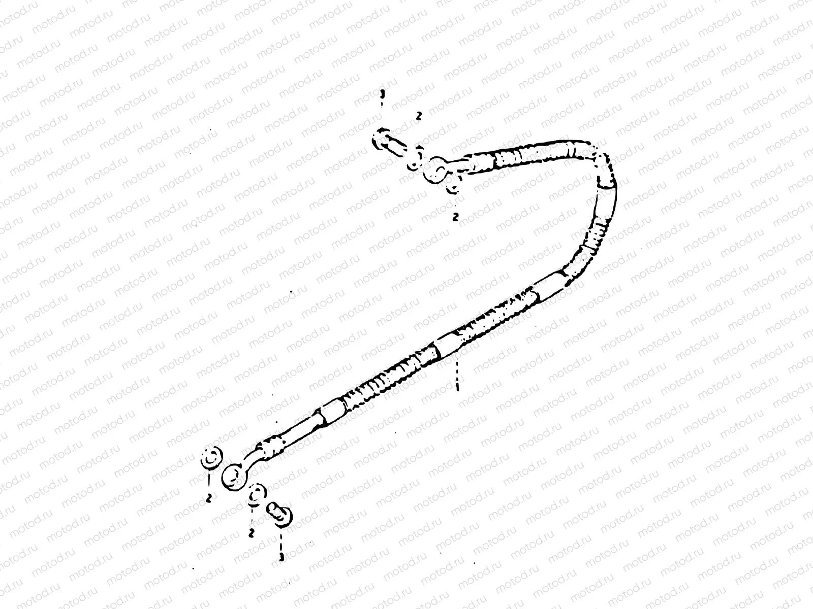 53 - REAR BRAKE HOSE