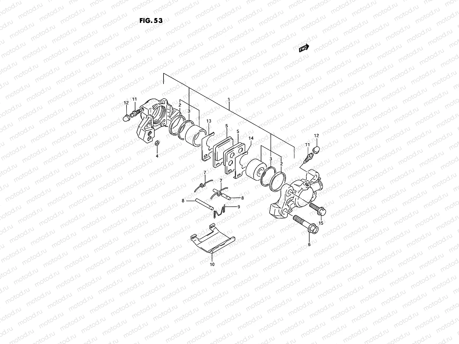 53 - REAR CALIPER