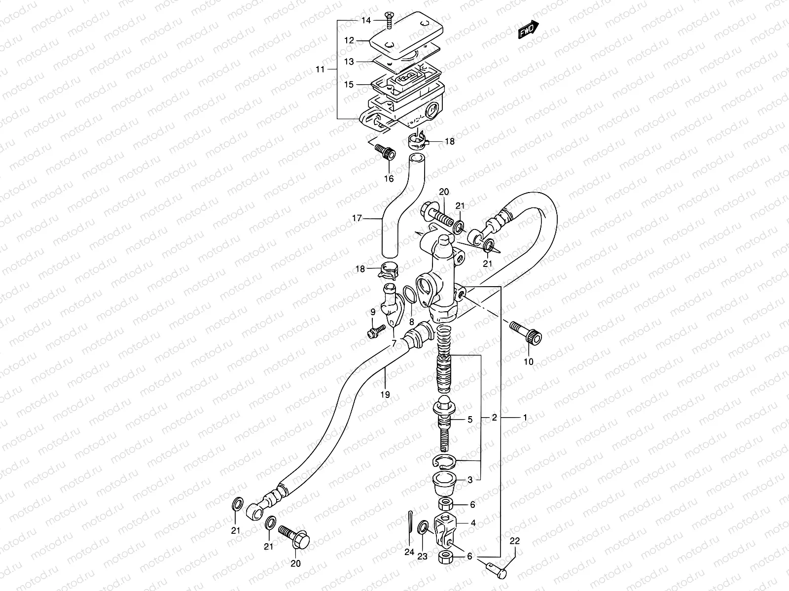 53 - REAR MASTER CYLINDER