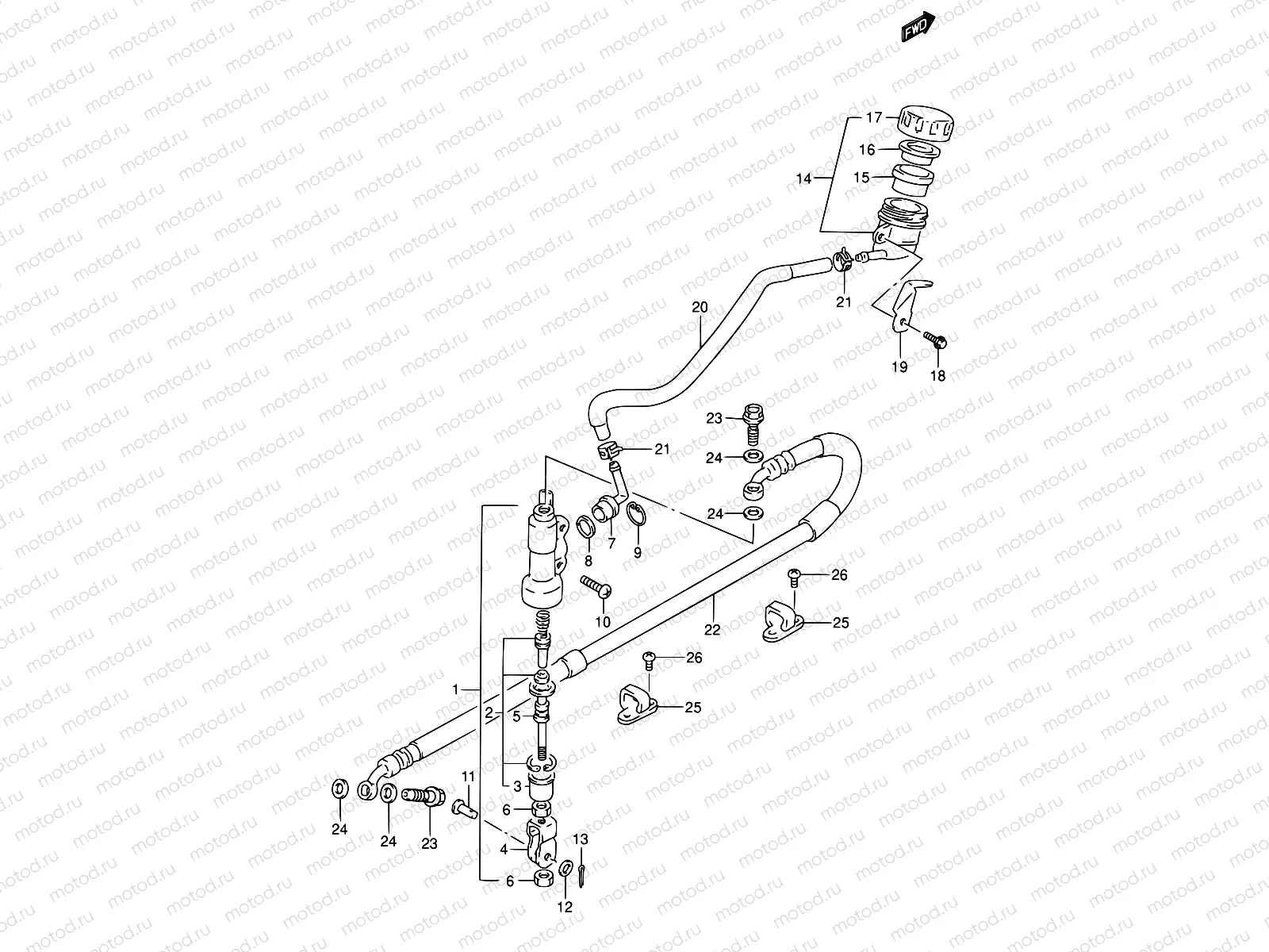53 - REAR MASTER CYLINDER