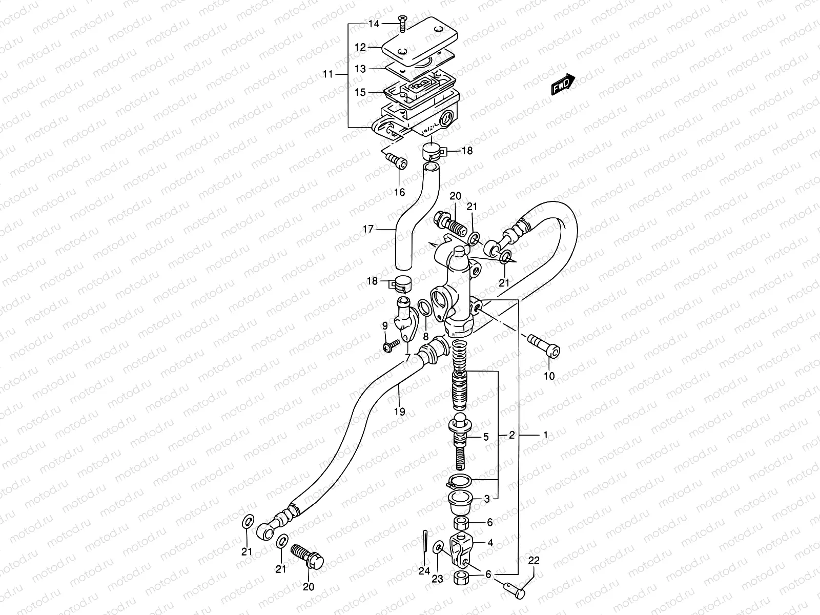 53 - REAR MASTER CYLINDER