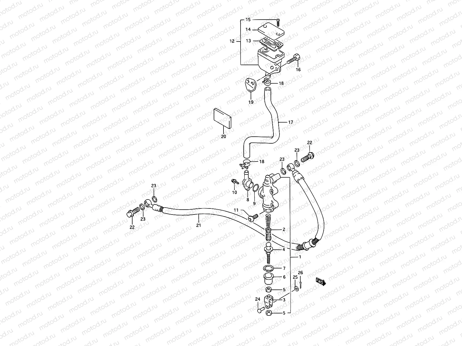 53 - REAR MASTER CYLINDER