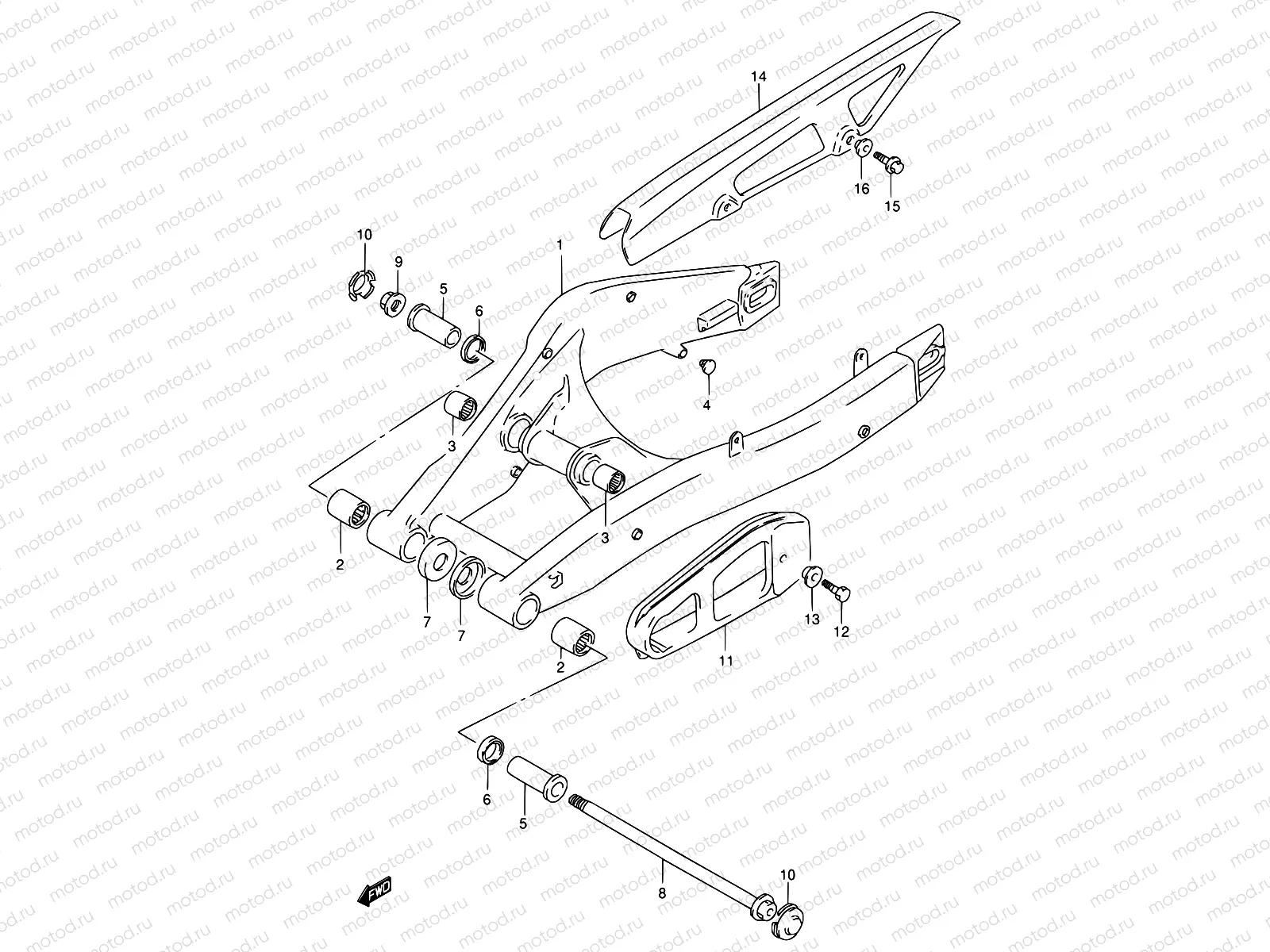 53 - REAR SWINGING ARM