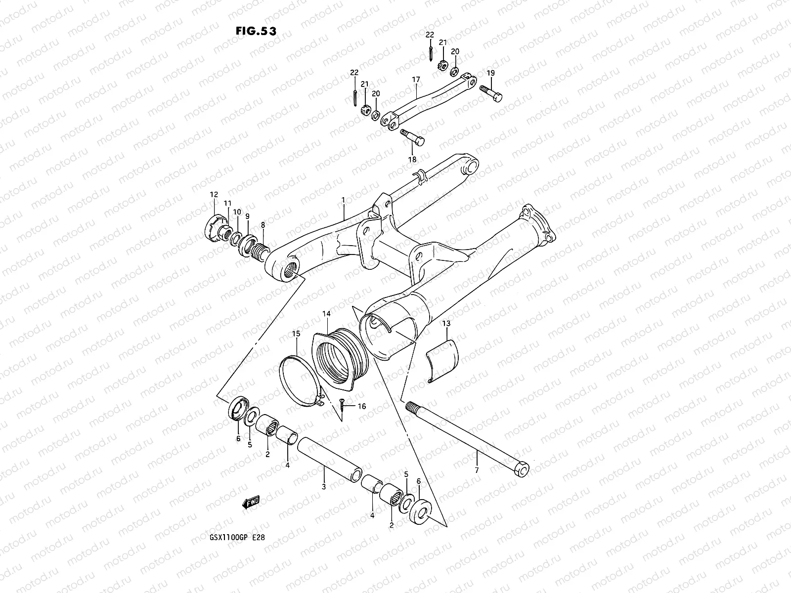 53 - REAR SWINGING ARM