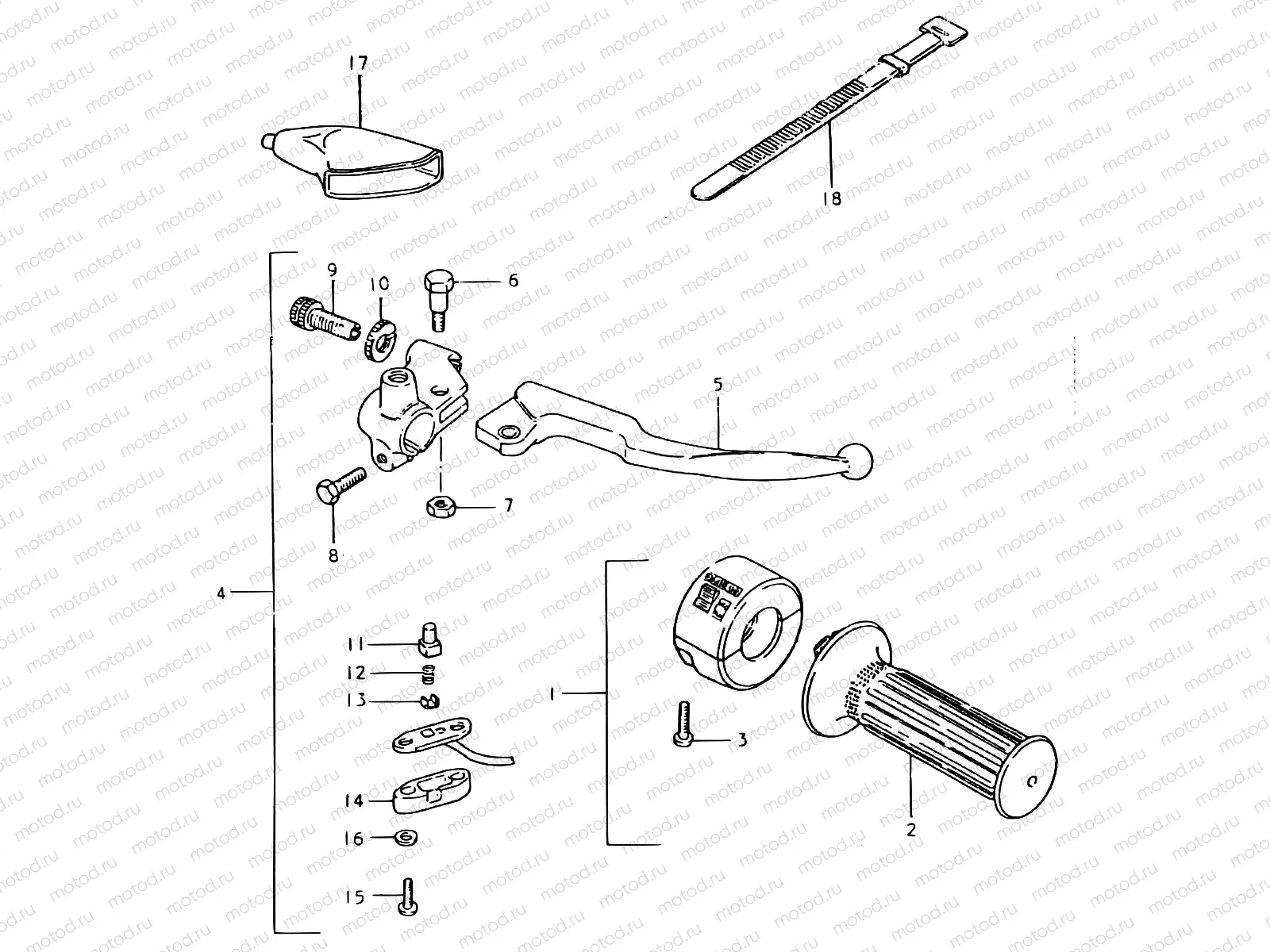 53 - RIGHT HANDLE SWITCH