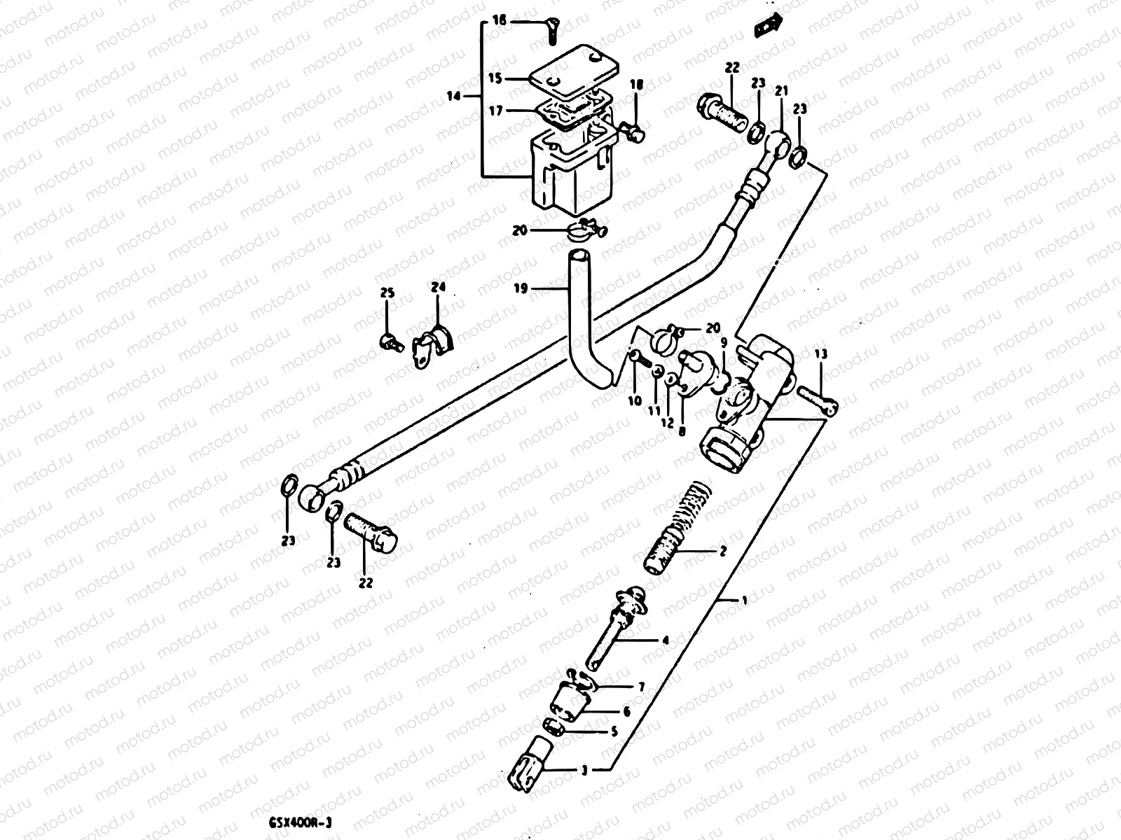 53 - RR. MASTER CYLINDER