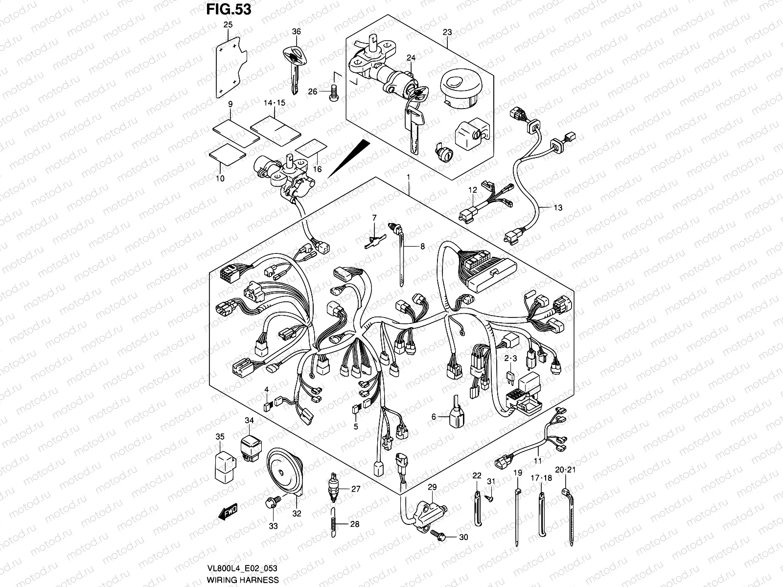 53 - WIRING HARNESS