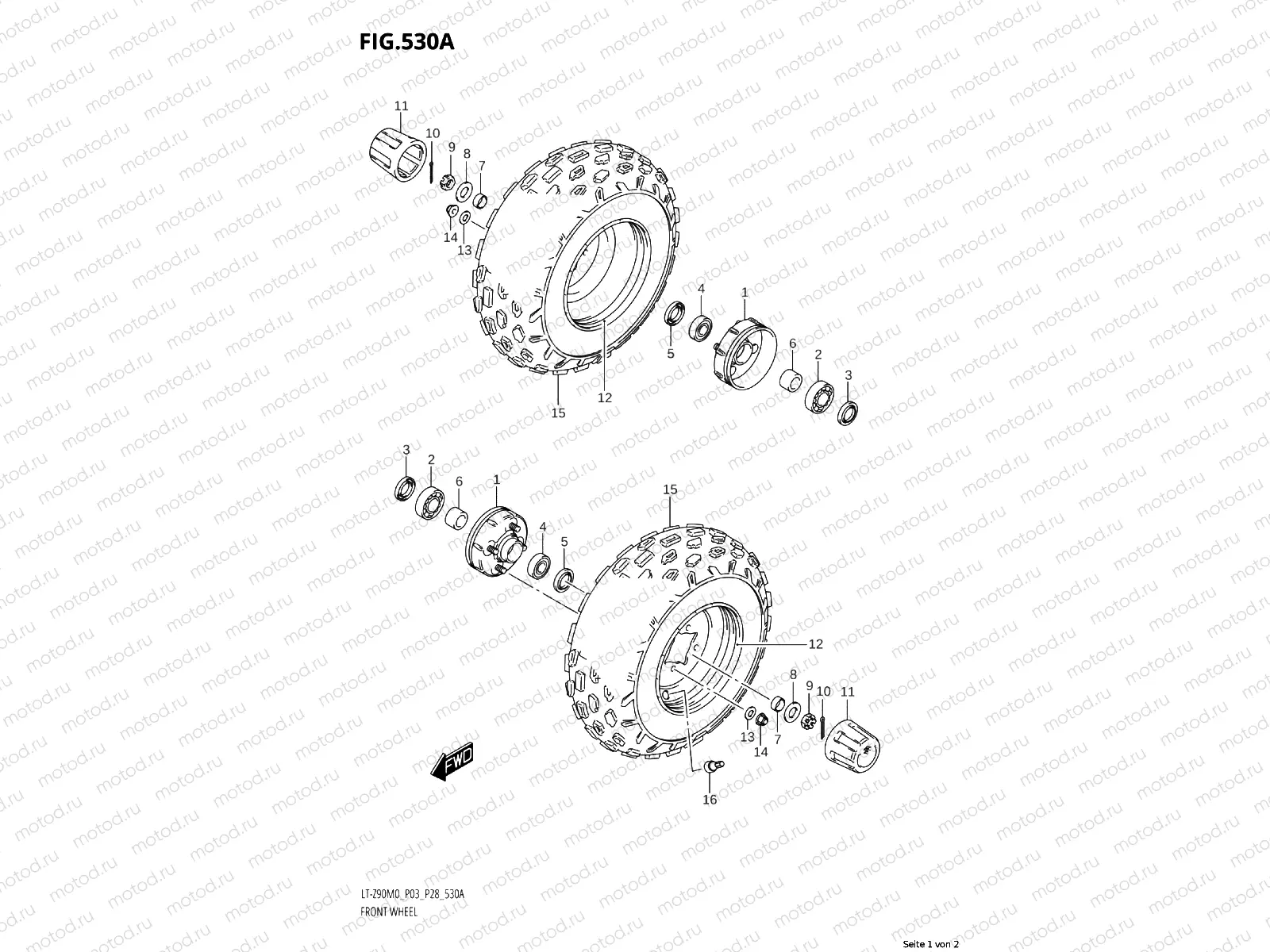 530A - FRONT WHEEL