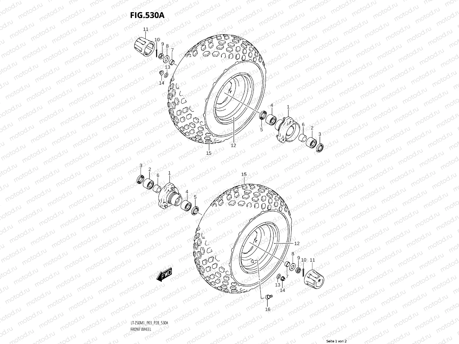 530A - FRONT WHEEL