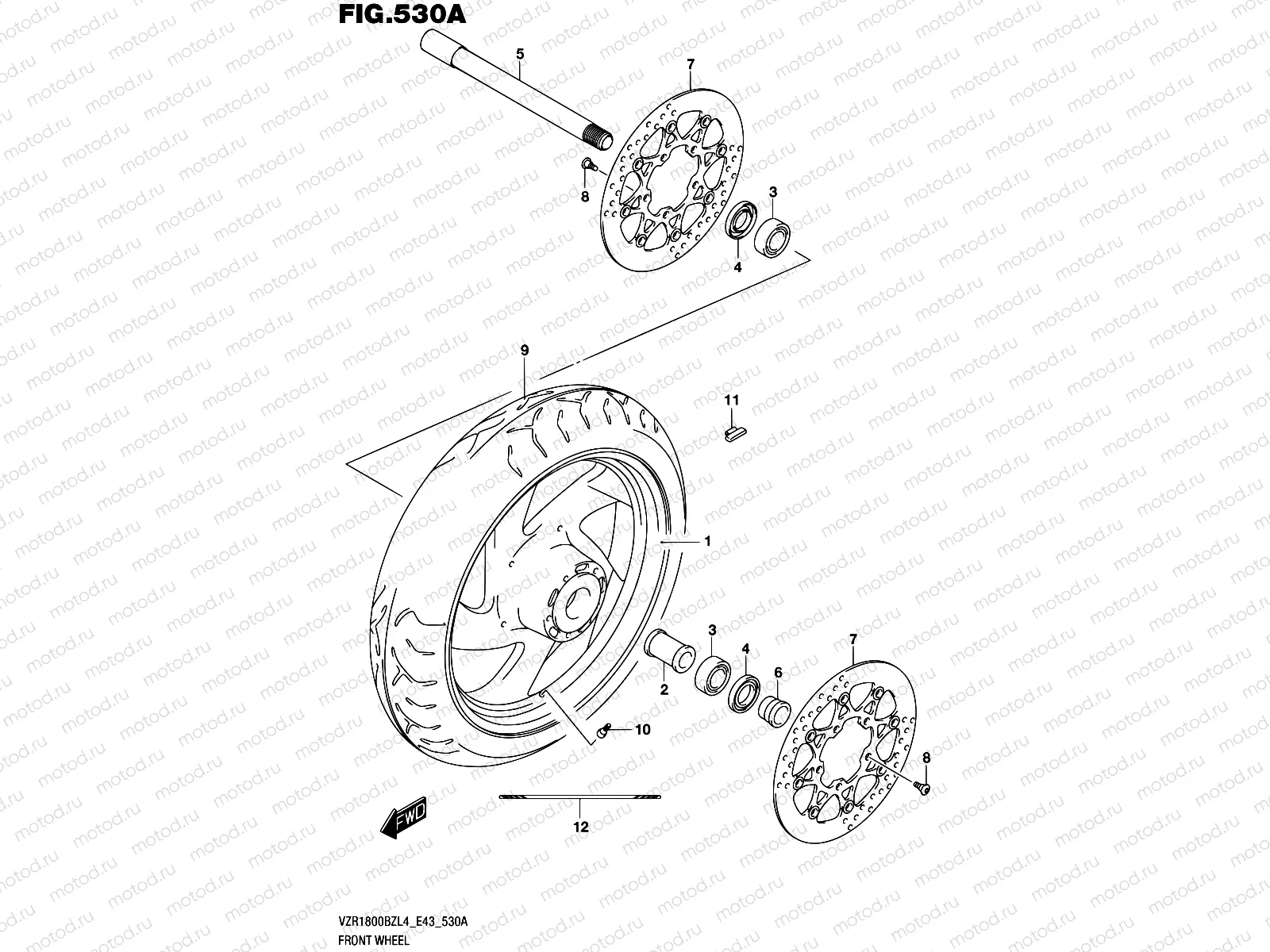 530A - FRONT WHEEL