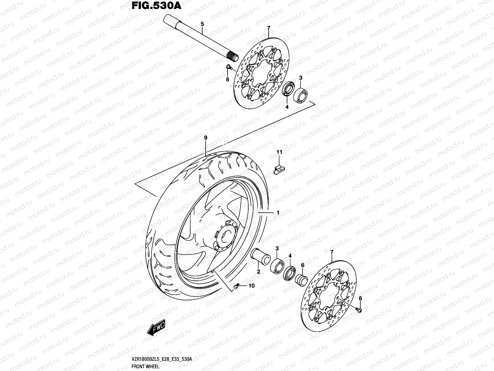 530A - FRONT WHEEL